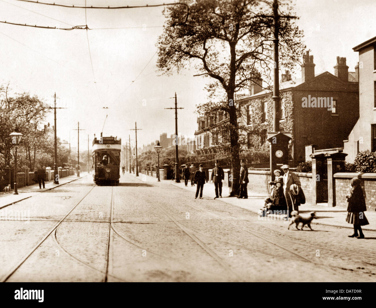 Lower Broughton Broughton Lane early 1900s Stock Photo Alamy
