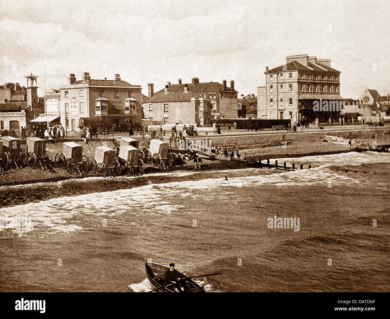 Bognor Regis Esplanade early 1900s Stock Photo Alamy