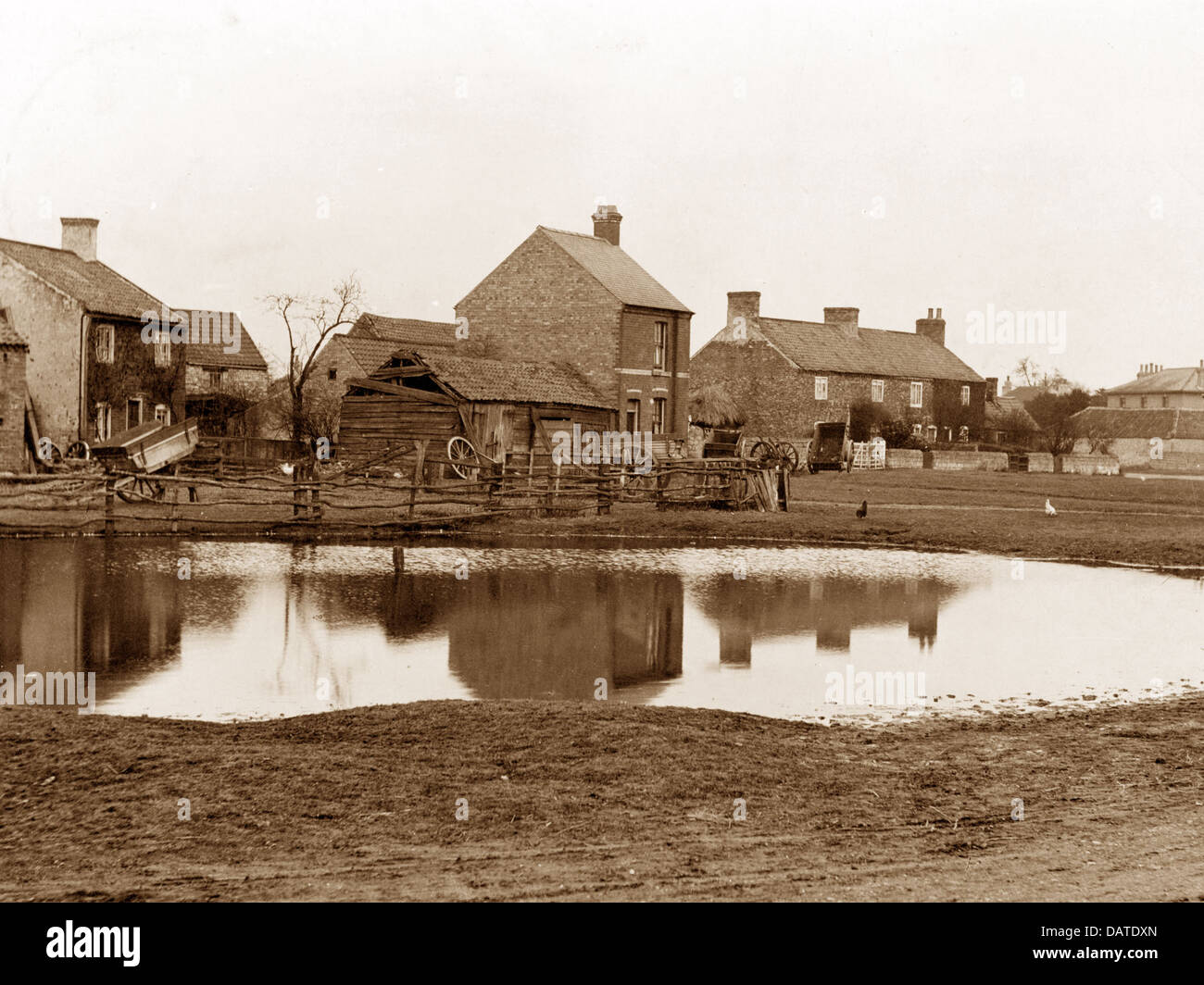 Finningley early 1900s Stock Photo