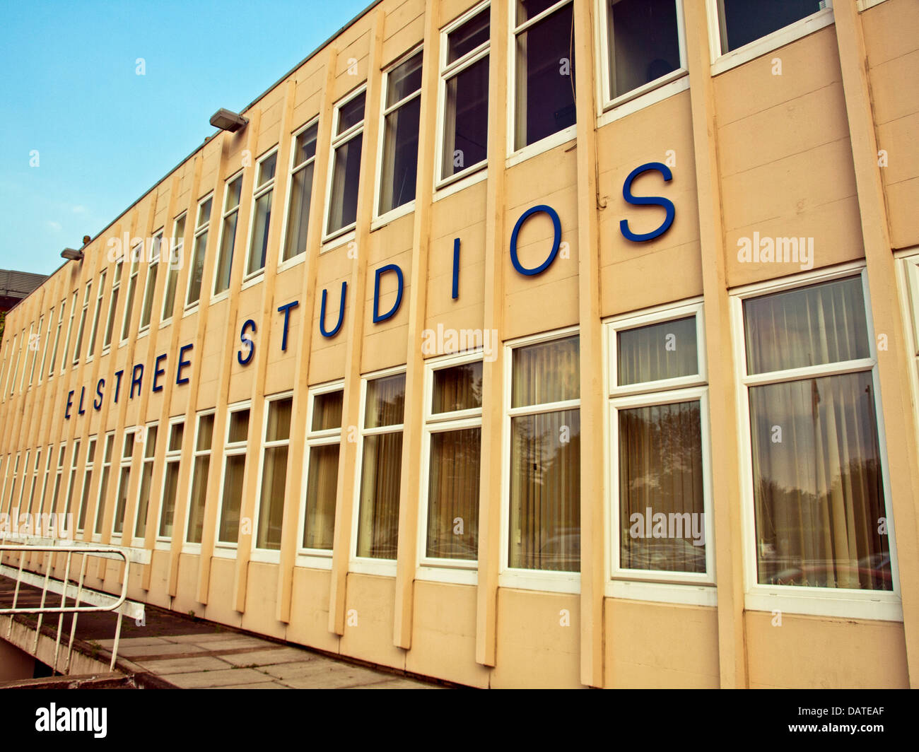 Elstree Studios, Borehamwood, Hertfordshire, England, United Kingdom Stock Photo