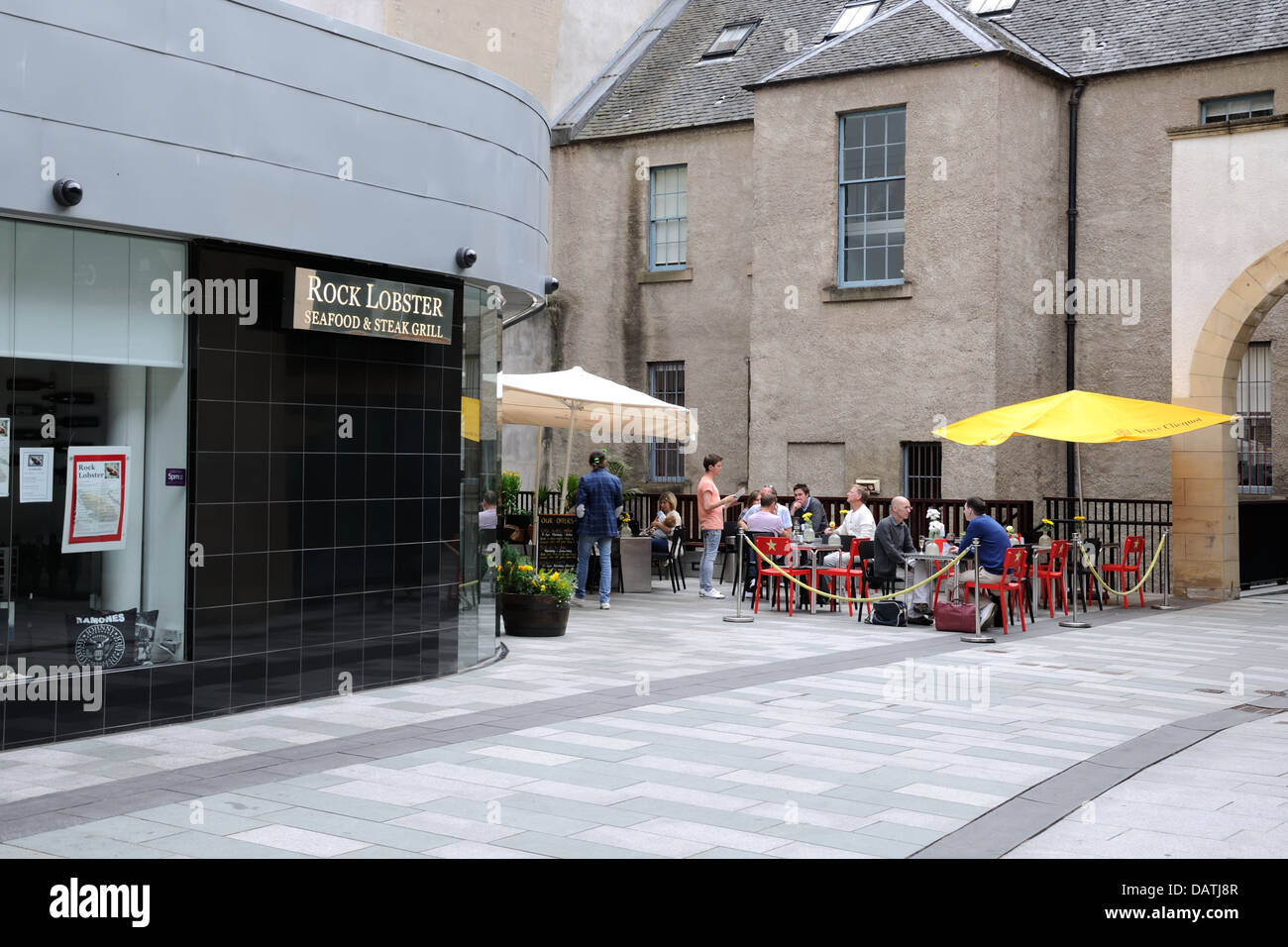 Seafood and steak grill restaurant in Glasgow, Scotland, UK Stock Photo Alamy