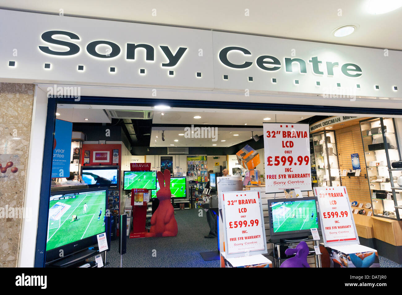 Sony Centre store Stock Photo