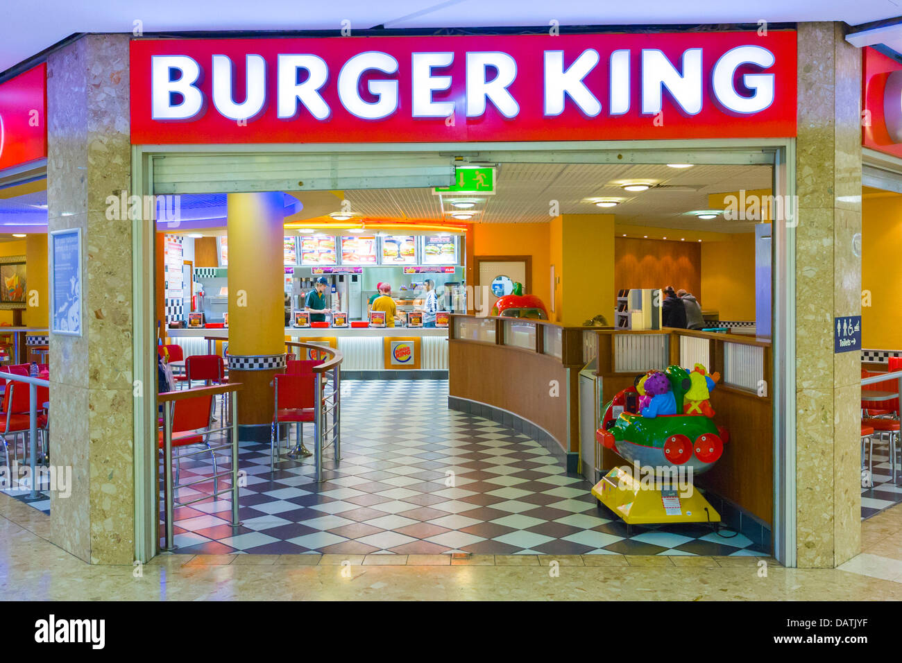 Burger King, UK Stock Photo Alamy