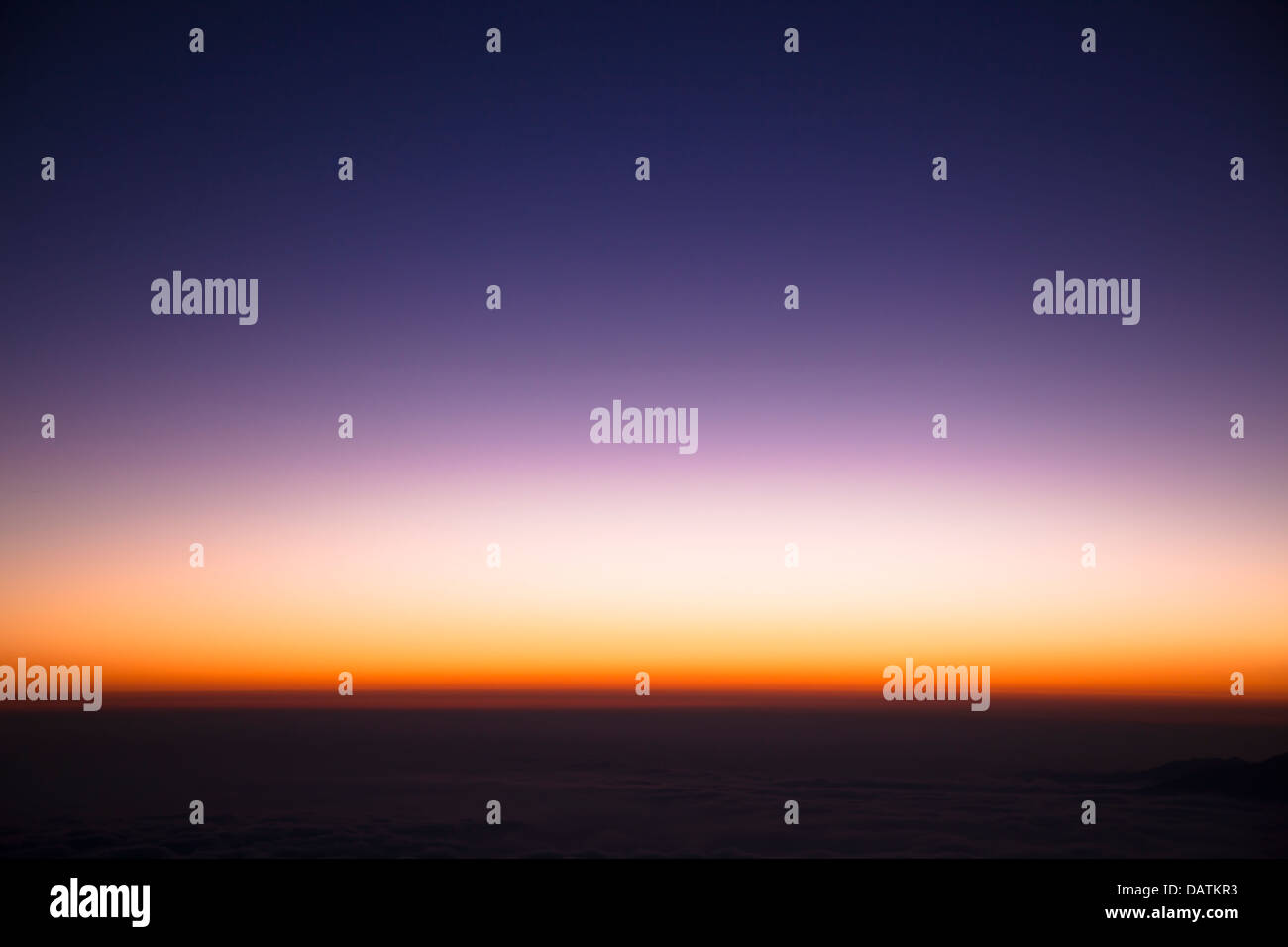 colorful sky just before sunrise Stock Photo - Alamy
