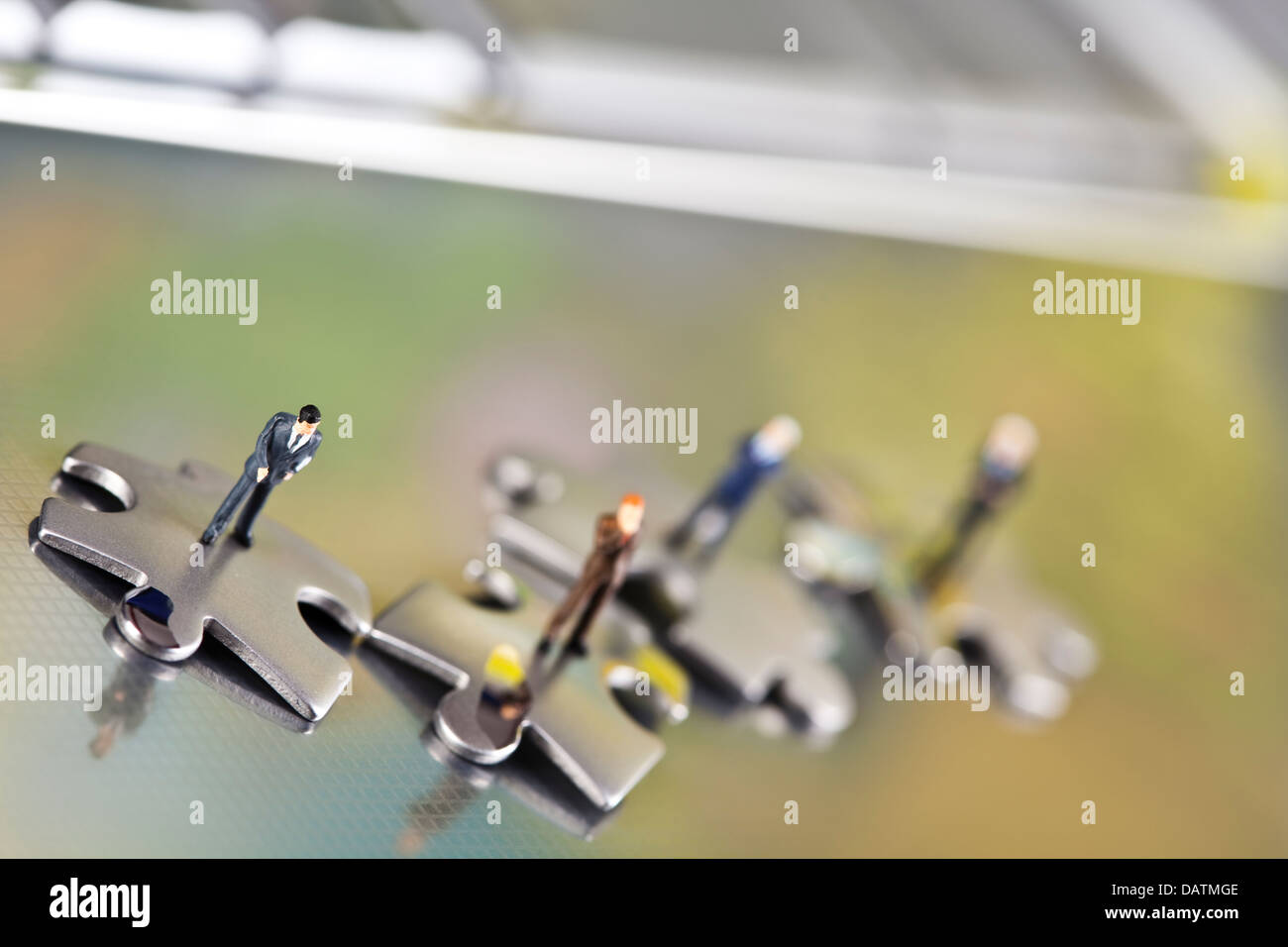 Business figurines hi-res stock photography and images - Alamy