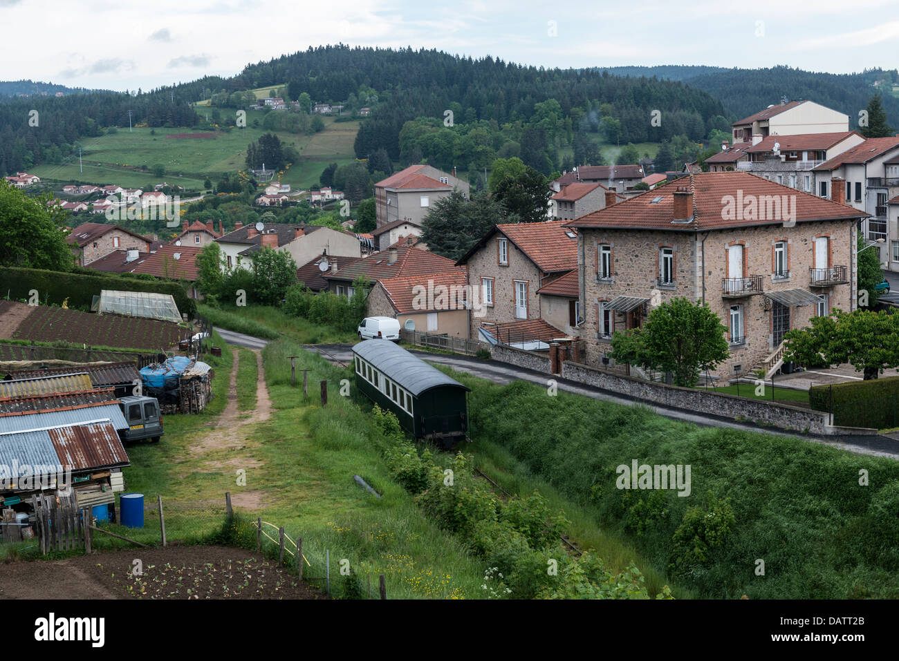 Le Chambon-sur-Lignon. Haute-Loire. Auvergne. France Stock Photo - Alamy