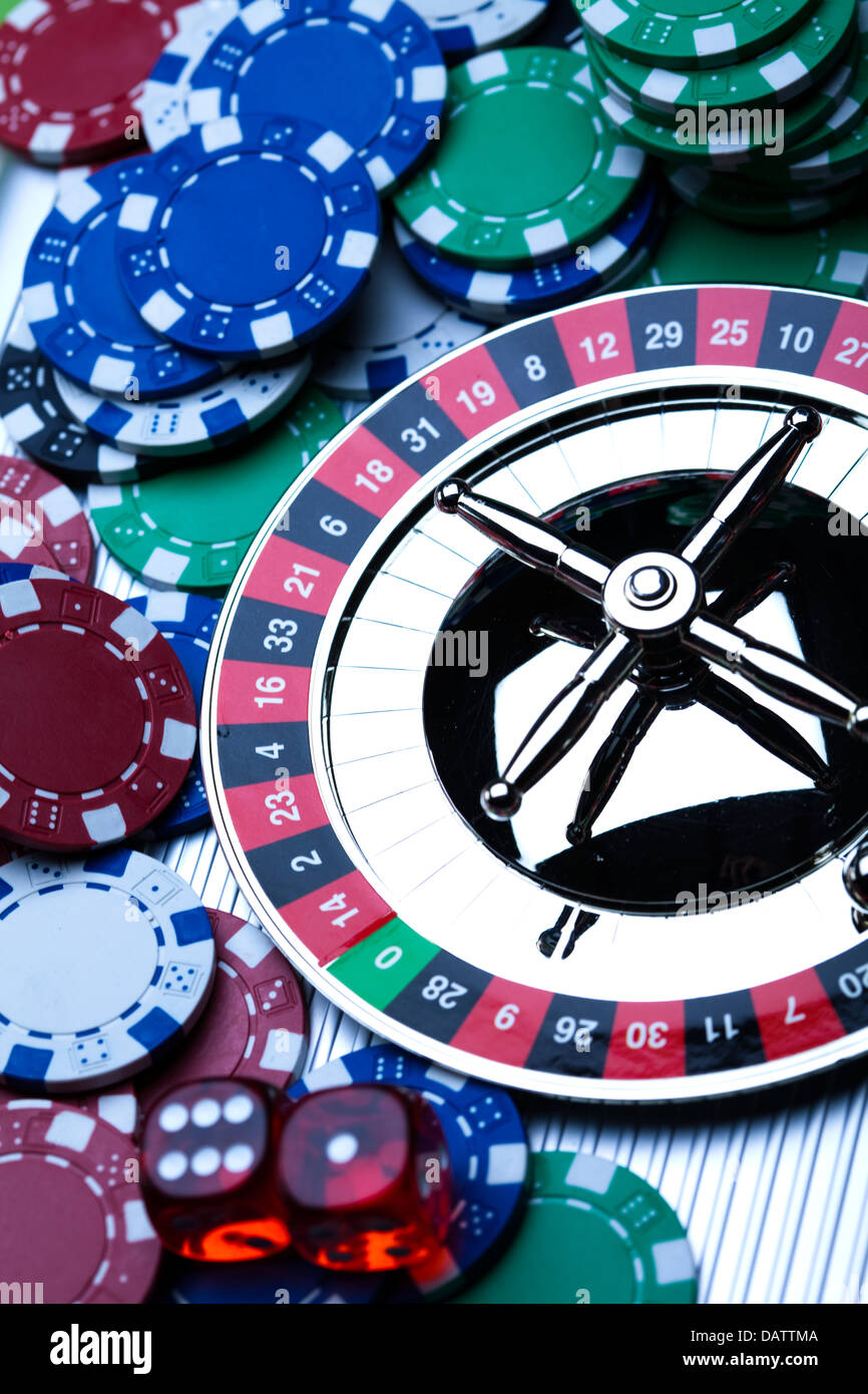 Roulette chip hires stock photography and images Alamy