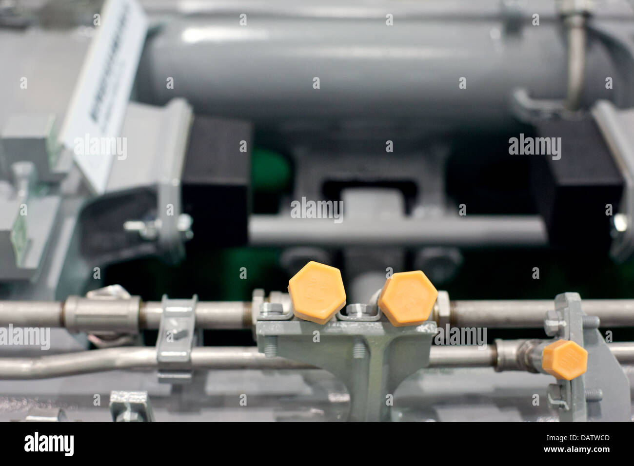 Wheel drive system of high-speed rail Stock Photo