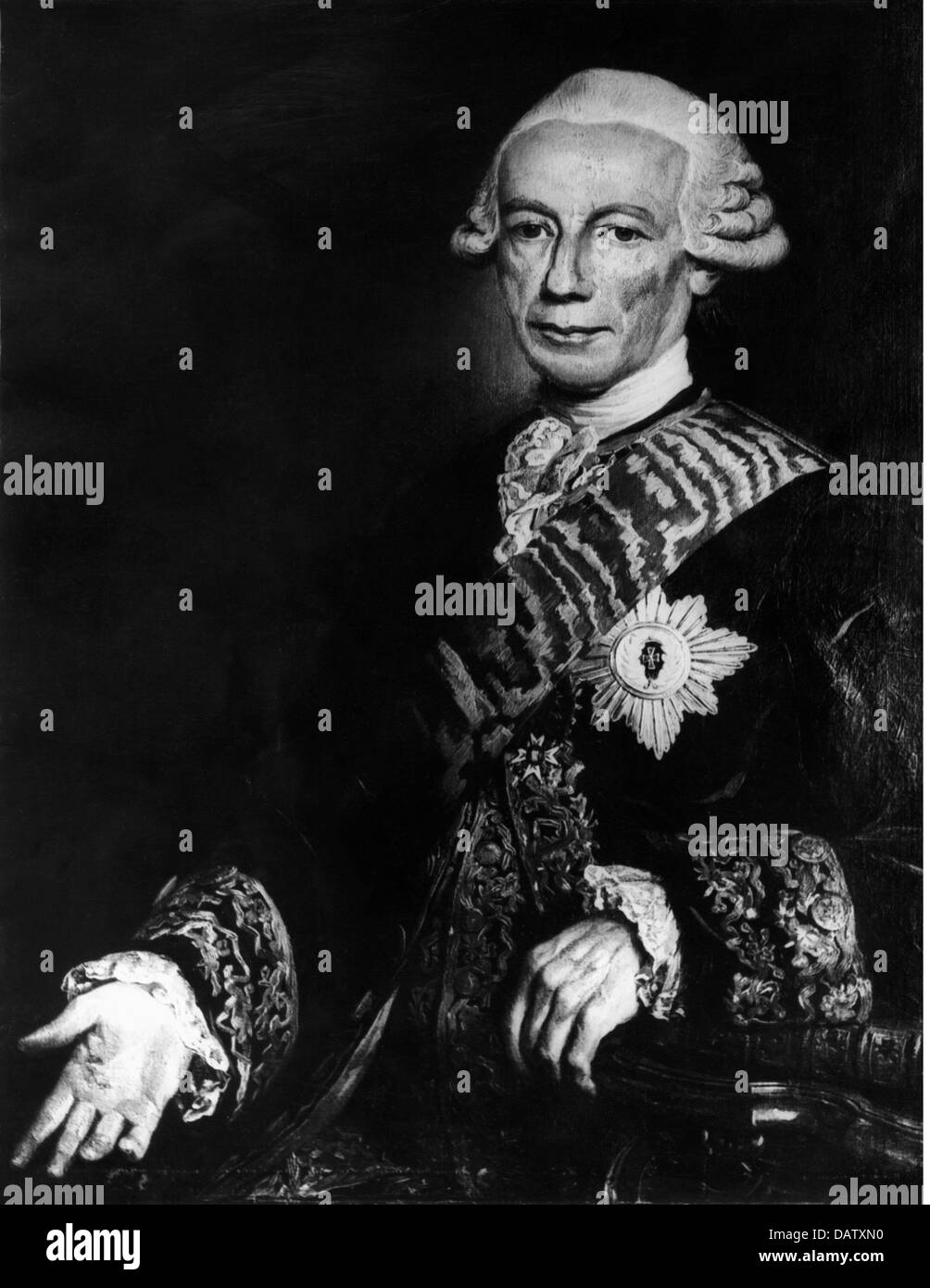 Germain the wizard Black and White Stock Photos & Images Alamy