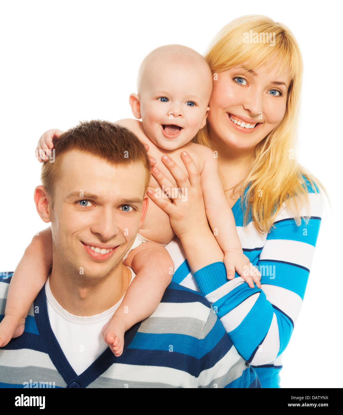 Mom dad baby on blanket hi-res stock photography and images - Alamy