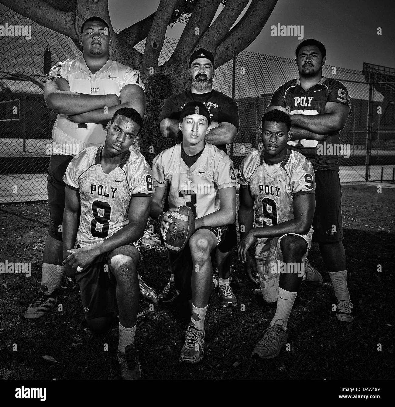 Long beach poly football hi-res stock photography and images - Alamy