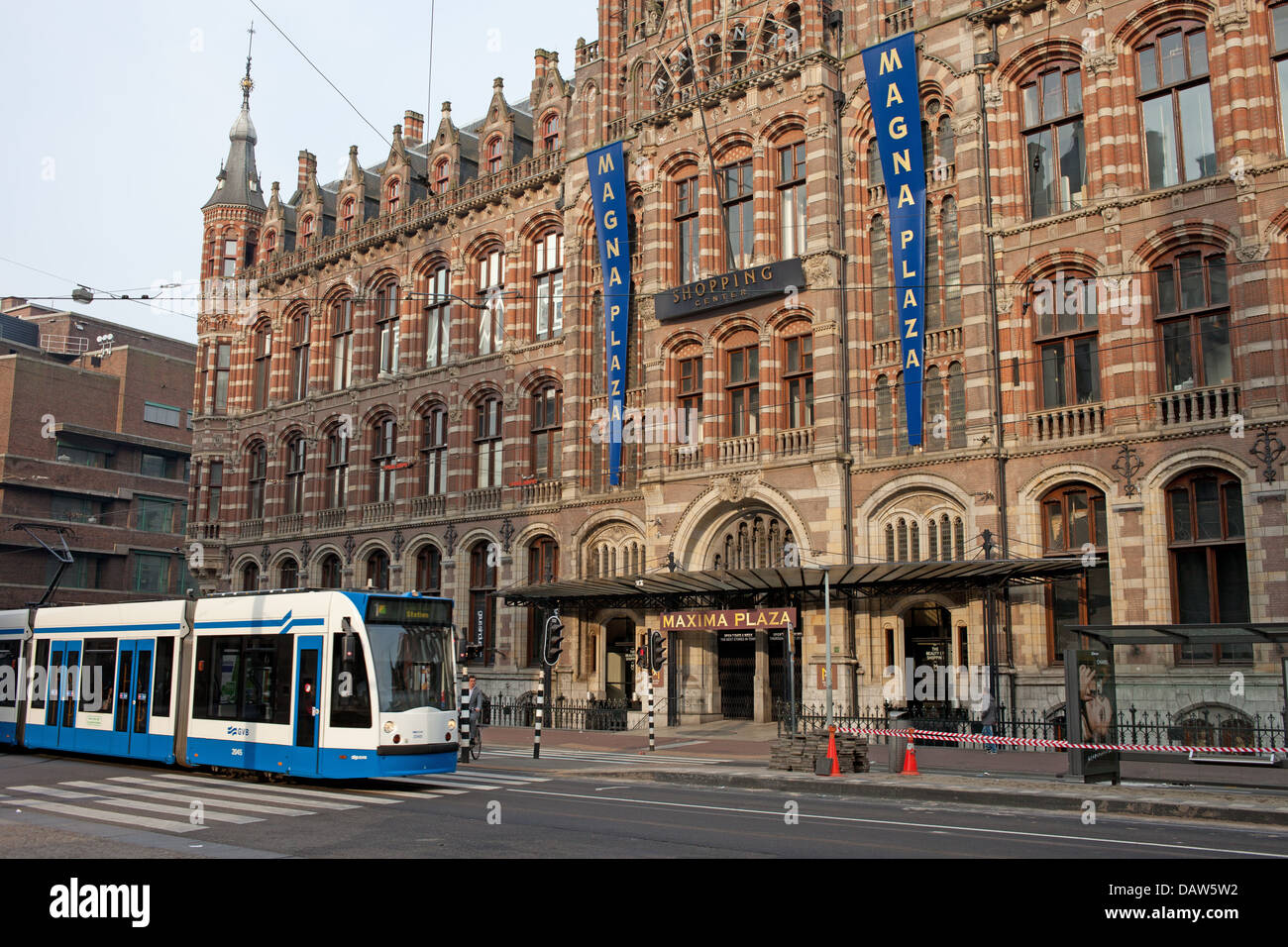 Magna Plaza shopping mall in Amsterdam, Netherlands Stock Photo Alamy