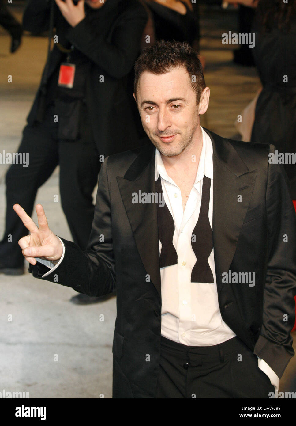 US actor Giovanni Ribisi poses for the cameras arriving at the Vanity Fair Oscar Party in Los Angeles, CA, United States, 25 February 2007. Photo: Hubert Boesl Stock Photo