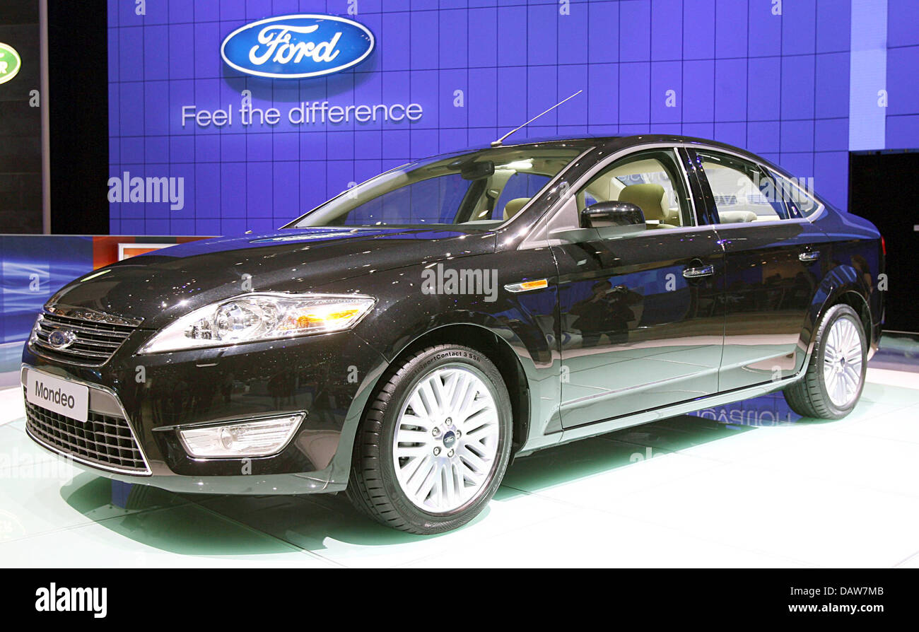 The new Ford Mondeo is presented at the Geneva Motor Show in Geneva,  Switzerland, Tuesday, 06 March 2007. The trade show running from 8 to 18  March presents the latest developments of