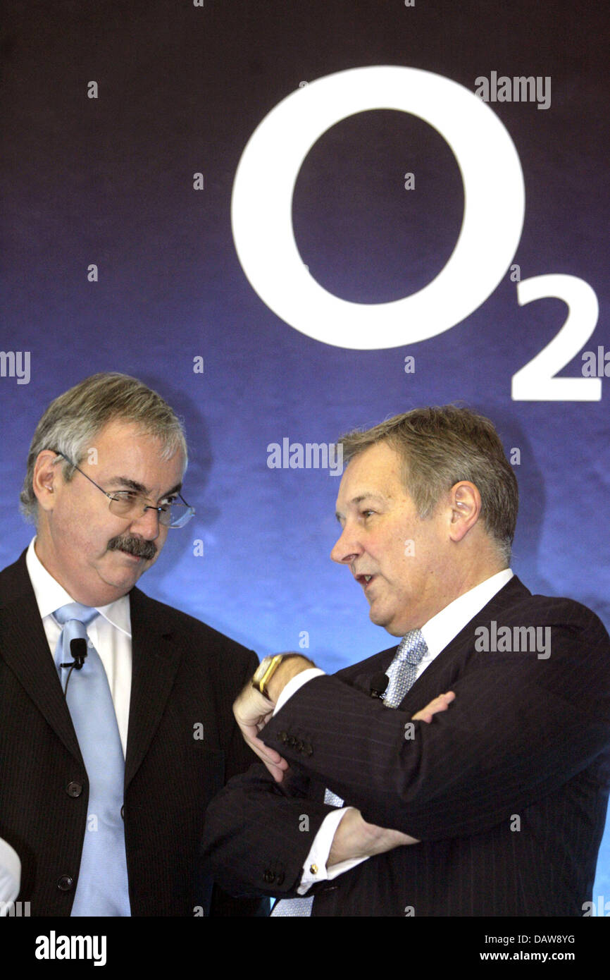 O2 Germany Ceo Rudolf widmann hi-res stock photography and images - Alamy