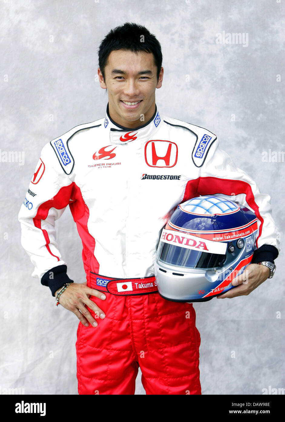 Japanese Formula One pilot Takuma Sato