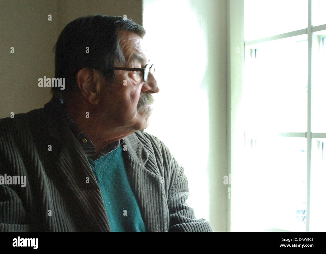 Laureate Of The Nobel Prize In Literature Guenter Grass Looks Out