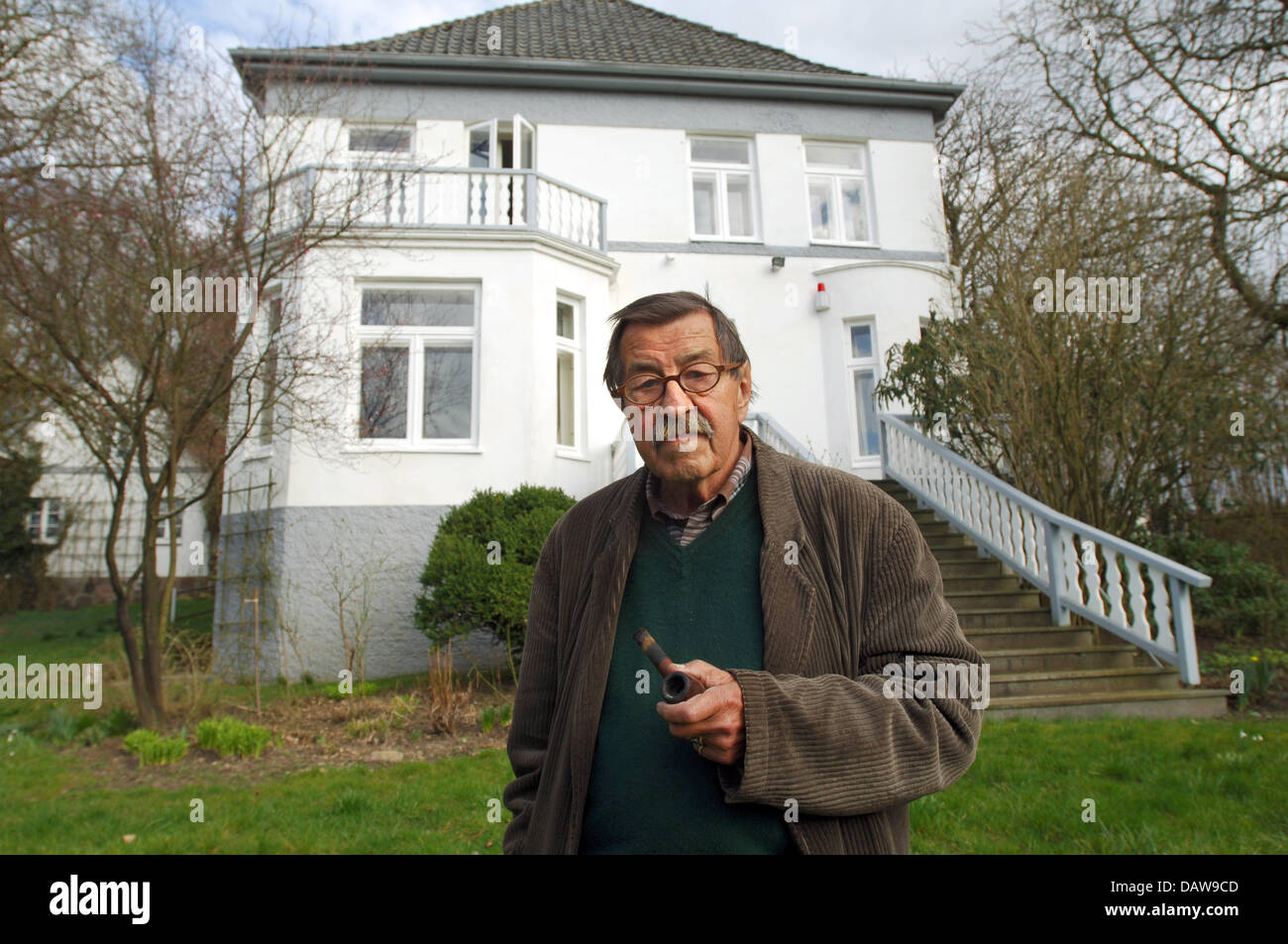 Laureate Of The Nobel Prize In Literature Guenter Grass Poses In