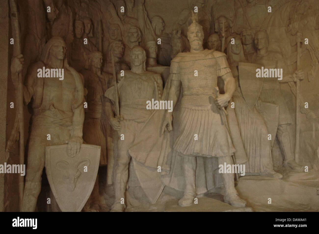 George Kastrioti Skanderbeg (1405-1468). Albanian national hero. Relief ...