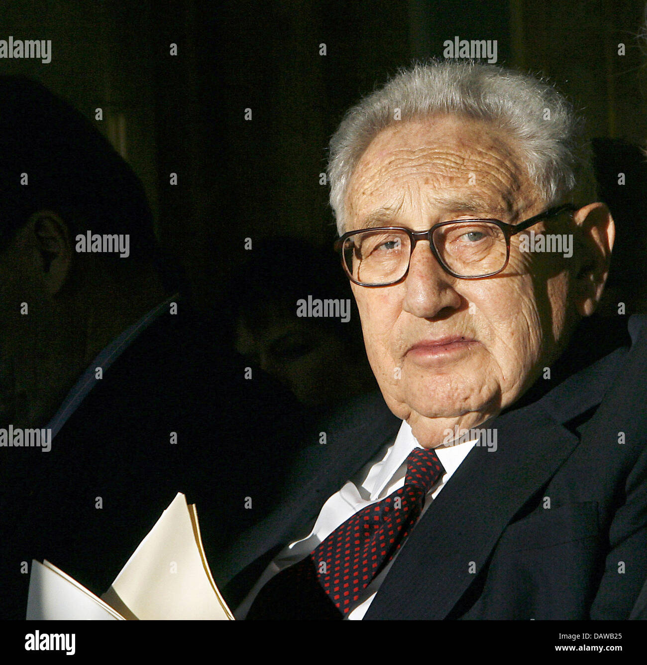 Former US-American Secretary of State Henry Kissinger is pictured at ...