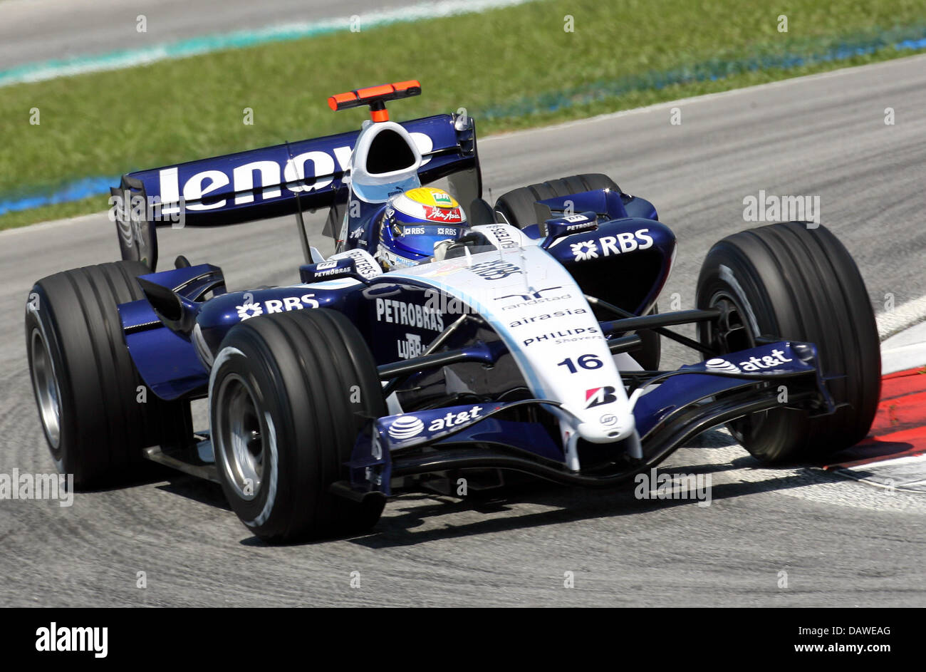 German Formula One driver Nico Rosberg of Williams F1 steers his car Stock Photo - Alamy
