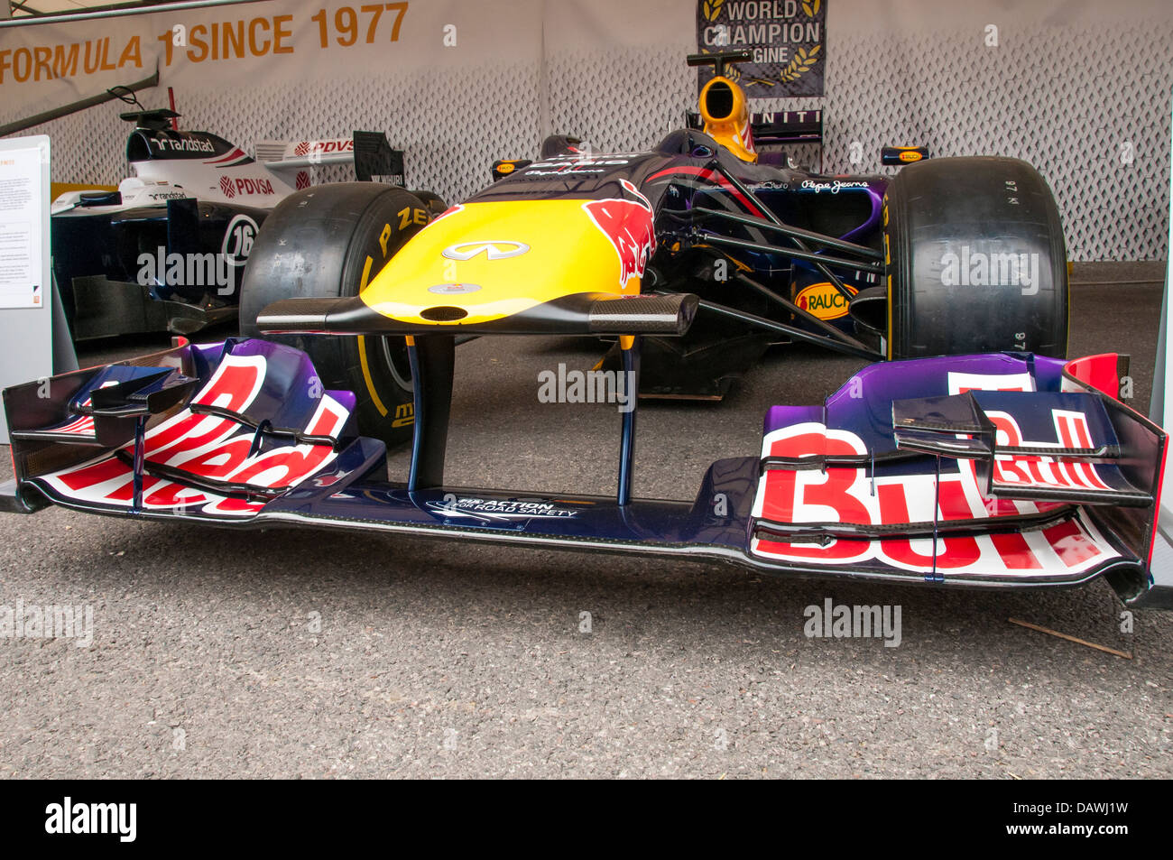 Red Bull RB9 Formula One Car Stock Photo