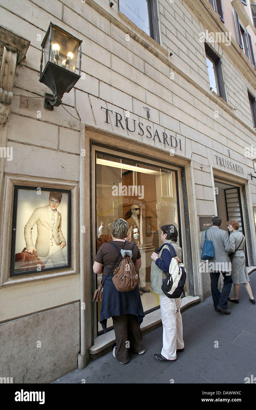 Trussardi store hi-res stock photography and images - Alamy