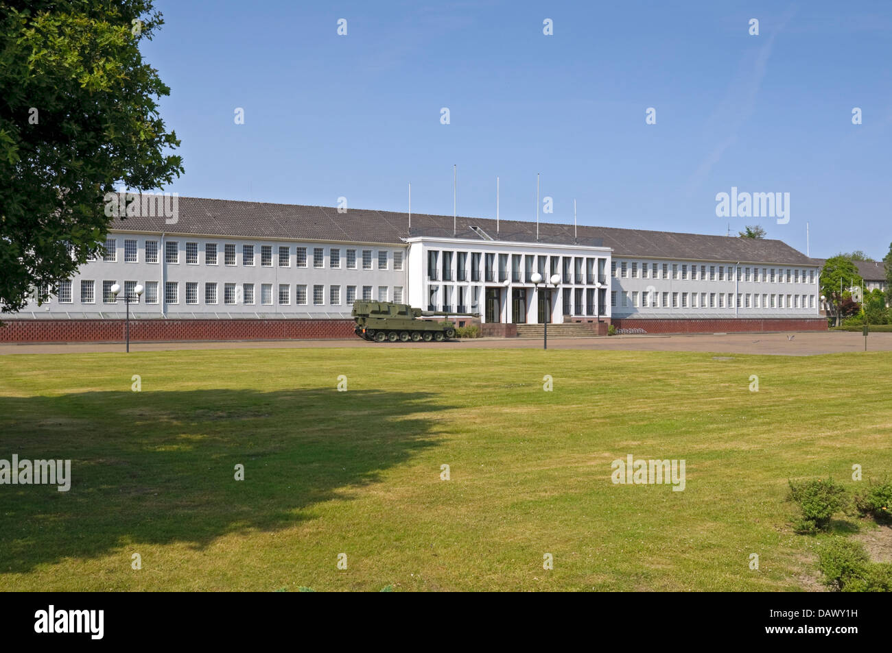 Headquarters of British Forces in Germany in Rheindahlen shortly before closure in 2013 Stock Photo