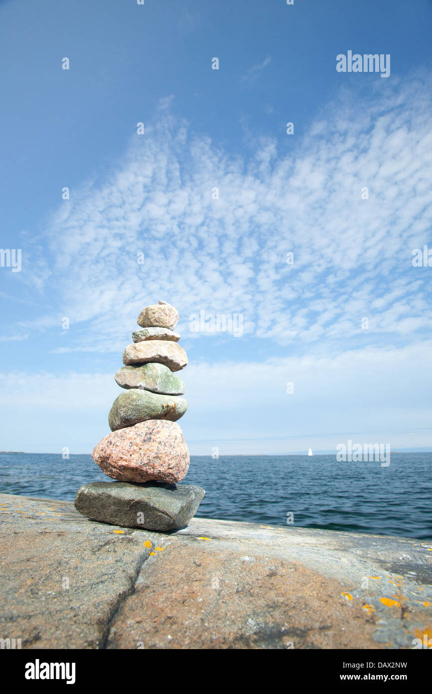 Baltic sea in Kökar, Åland, Finland Stock Photo