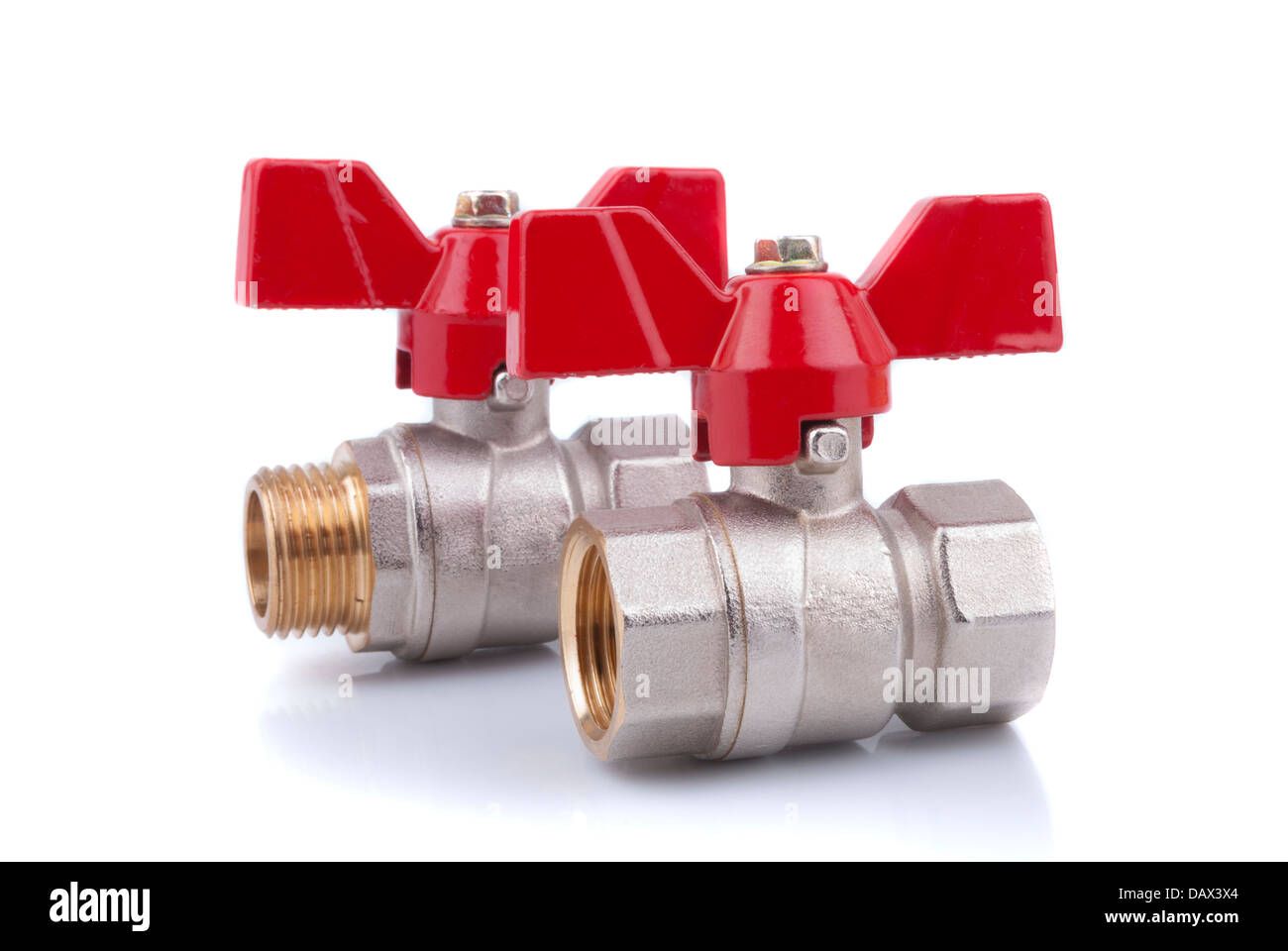 ball Valves Stock Photo