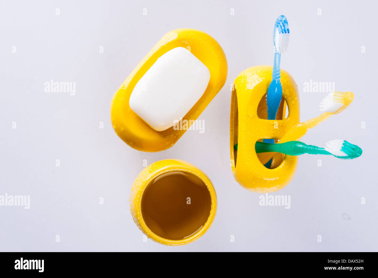 Hygiene accessory on white background Stock Photo - Alamy