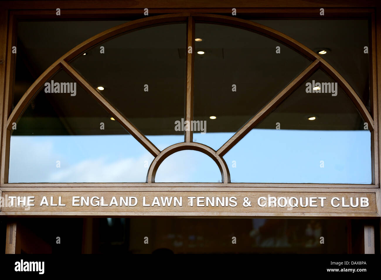 The All England Lawn Tennis & Croquet Club members entrance at
