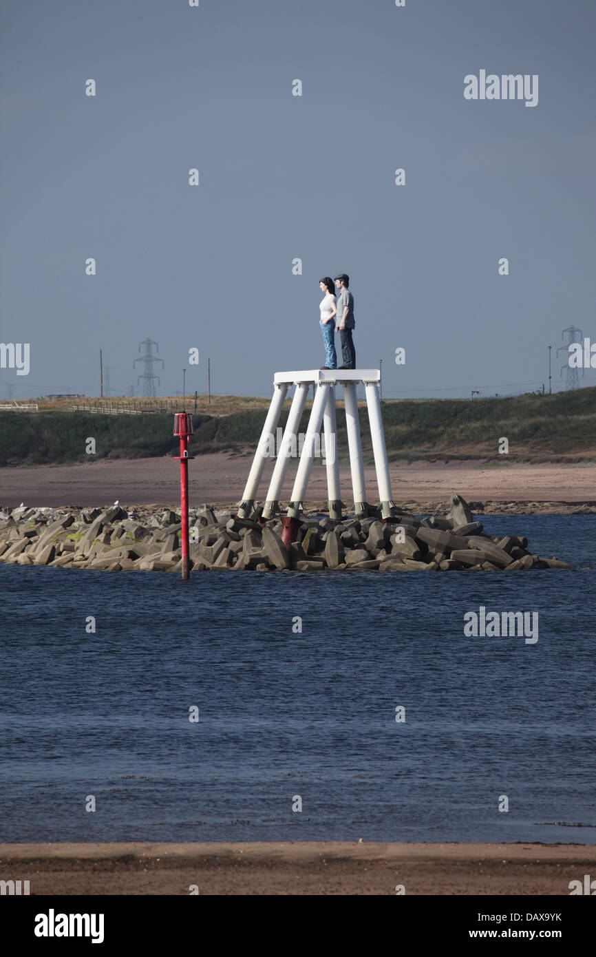 Newbiggin By The Sea Stock Photos & Newbiggin By The Sea Stock Images
