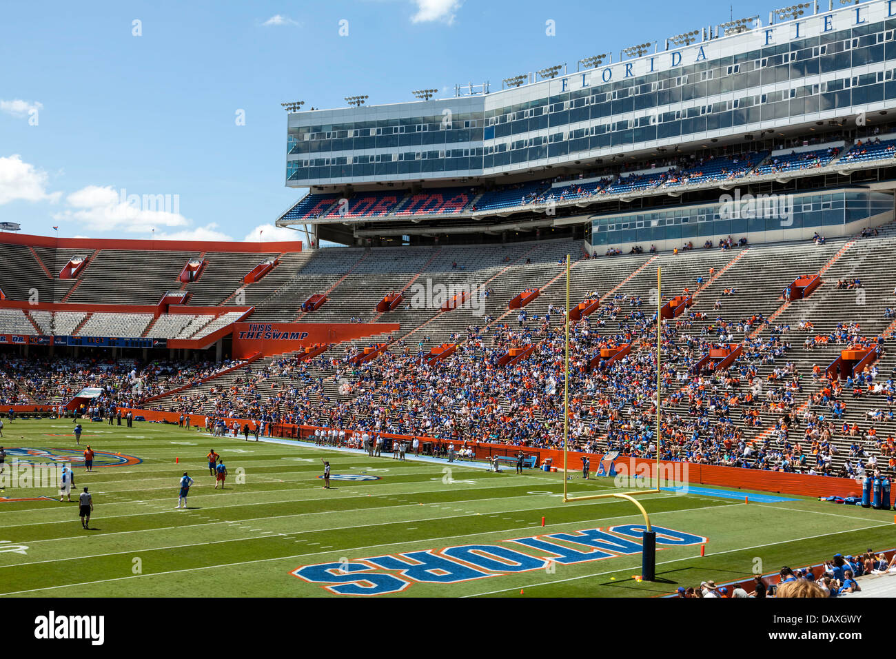 Stadium Seating Orange Stock Photos & Stadium Seating Orange Stock