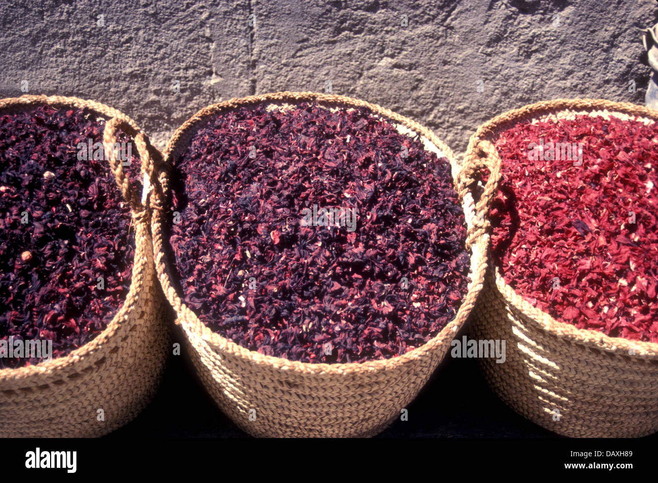 Karkady Making hibiscus tea hi-res stock photography and images - Alamy
