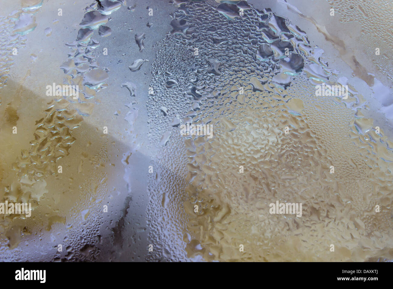 Water Drops from the pot. Stock Photo