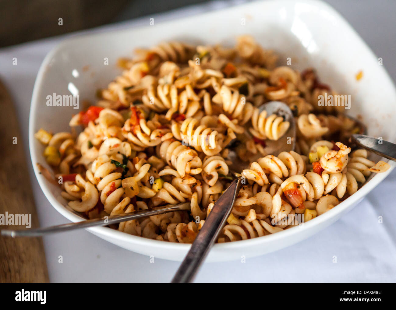 pasta dish Stock Photo