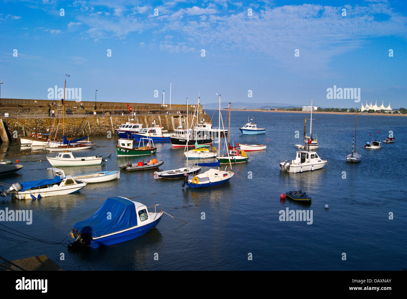 Minehead harbour,  Somerset Stock Photo