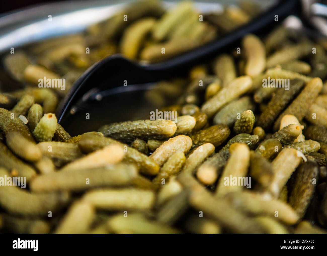food festival pickles gherkins Stock Photo