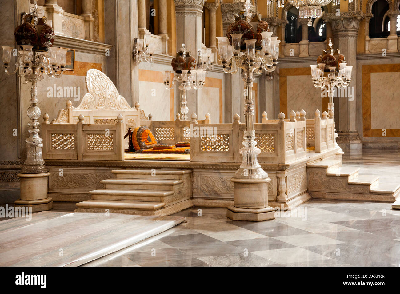 Interiors of a Palace, Chowmahalla Palace, Hyderabad, Andhra Pradesh ...