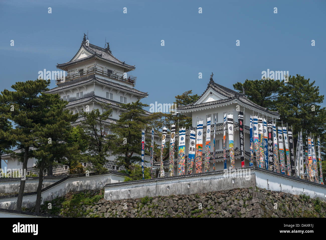 Shimabara Castle, Japan Stock Photo