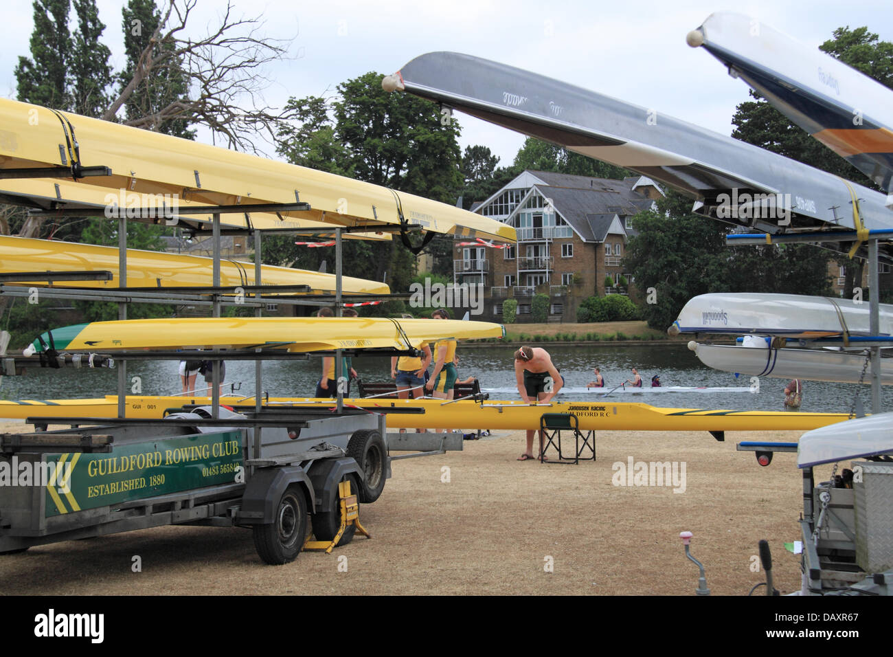Hurst park riverside open space hires stock photography and images Alamy