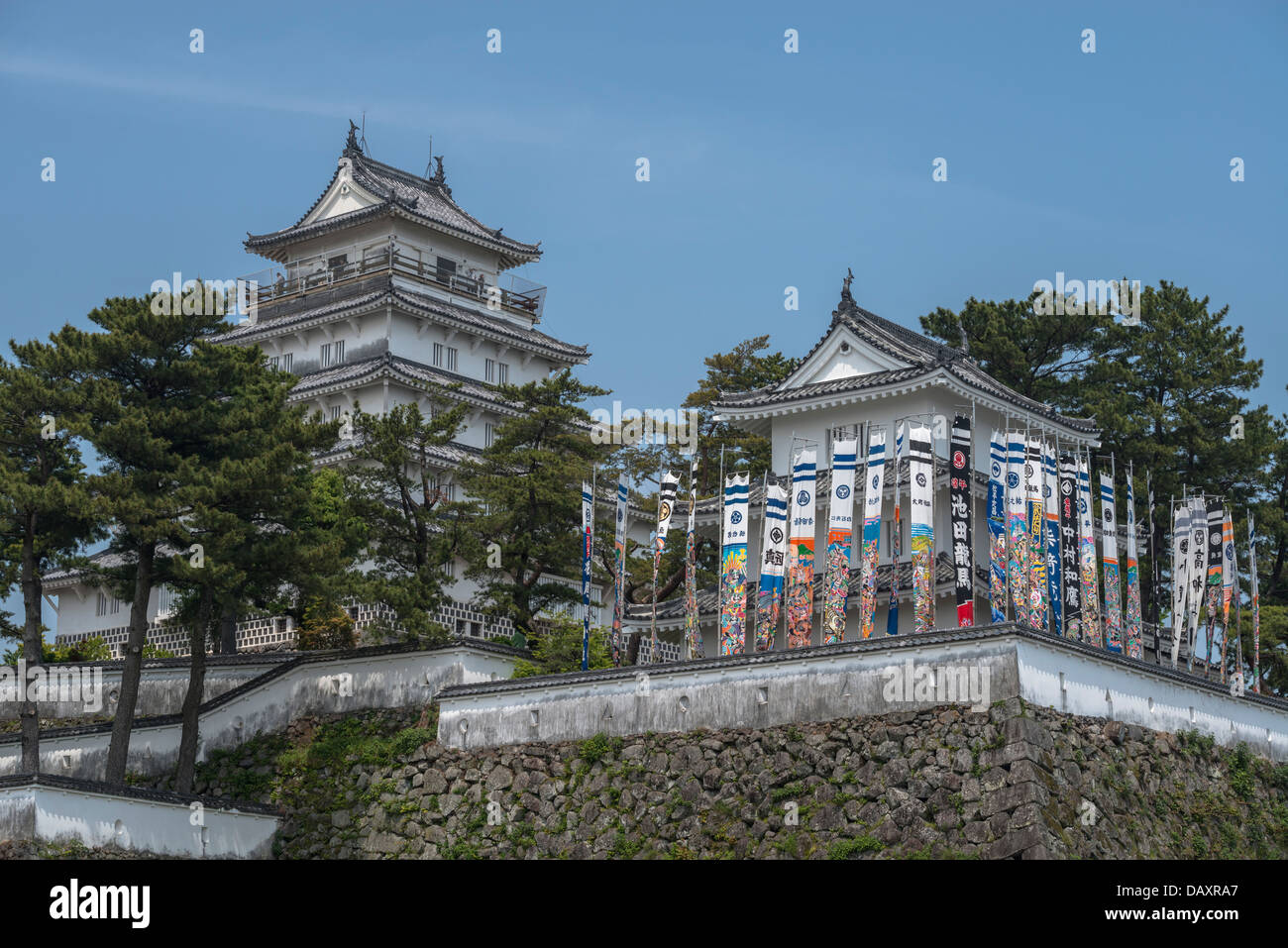 Shimabara Castle, Japan Stock Photo