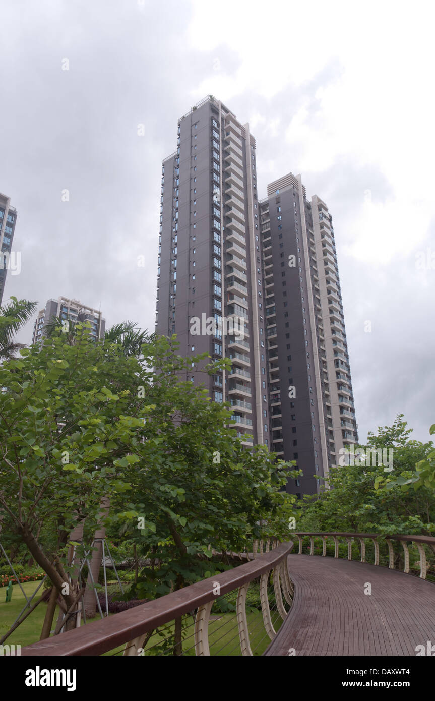 China's real estate city building Stock Photo Alamy