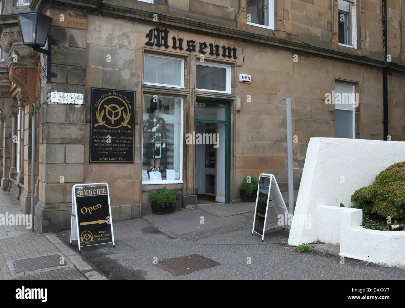 War and peace museum oban hi-res stock photography and images - Alamy