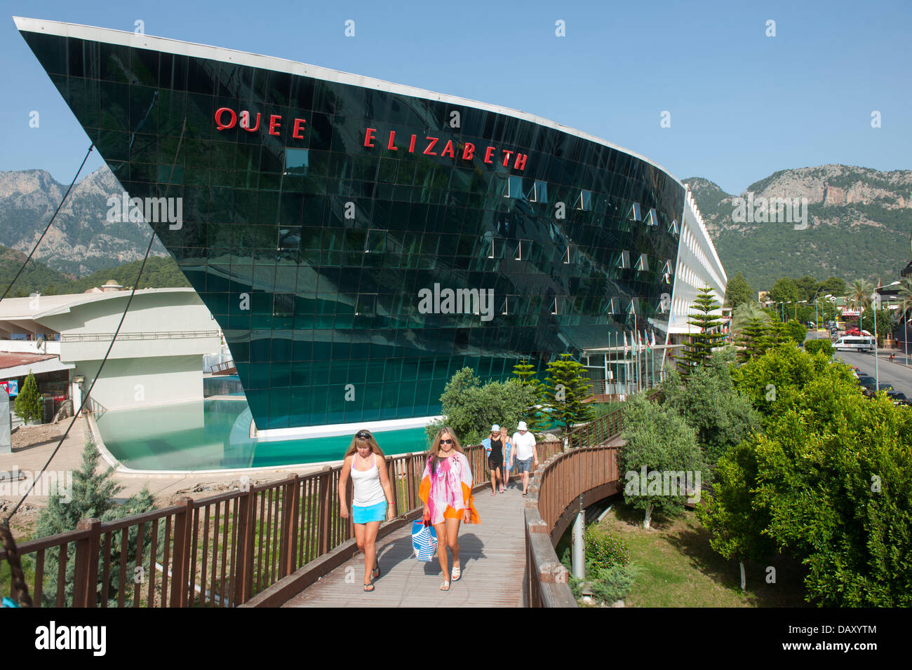 Türkei, Göynük bei Kemer, Queen Elizabeth Elite Suite Hotel & Spa Stock Photo