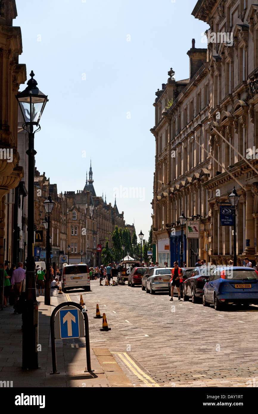 Princess Street, Halifax, West Yorkshire Stock Photo Alamy