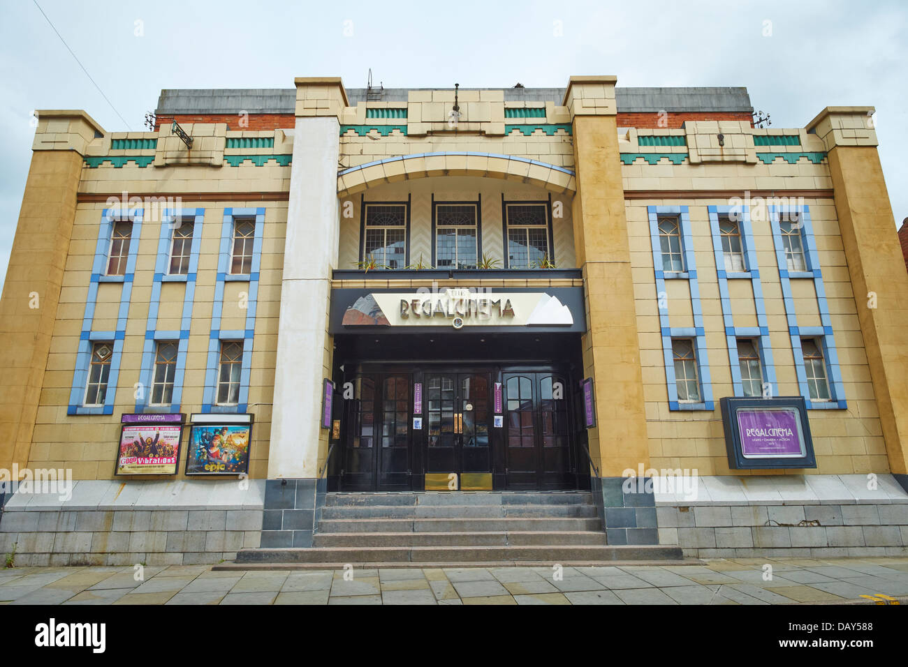 Regal Cinema King Street Melton Mowbray Leicestershire UK Stock Photo ...
