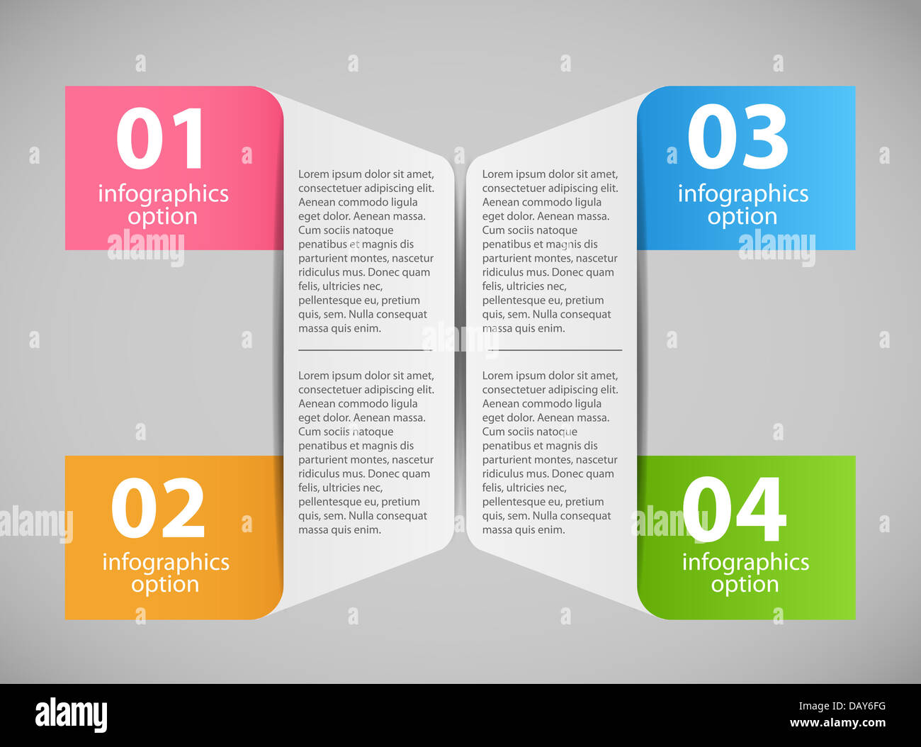 Infographic template vector illustration Stock Photo - Alamy