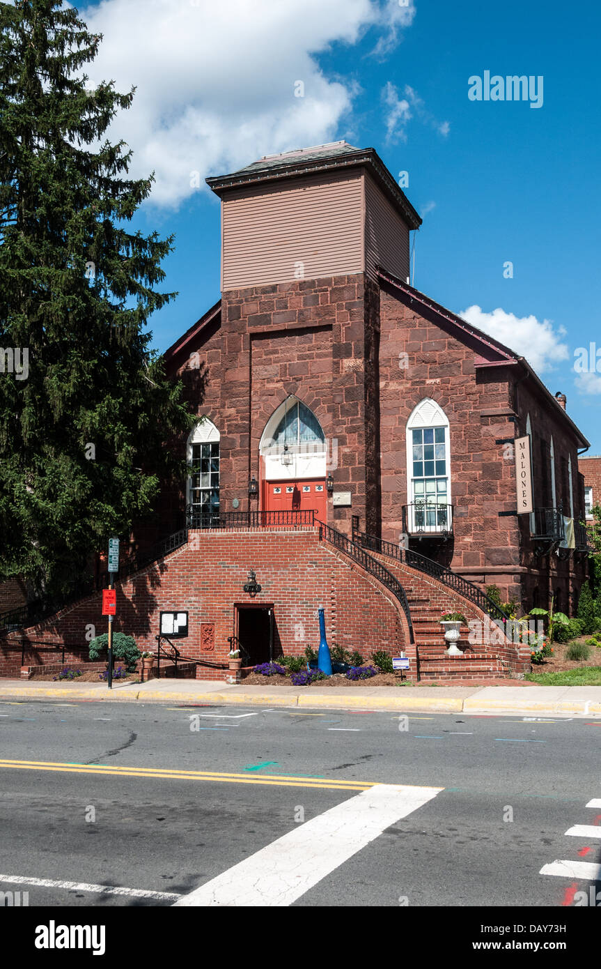Manassas Old Presbyterian Church (now Malones Restaurant), Main Street